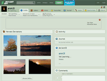 Tablet Screenshot of anm3l.deviantart.com