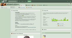 Desktop Screenshot of mselizabeth-mrdarcy.deviantart.com