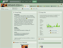 Tablet Screenshot of mselizabeth-mrdarcy.deviantart.com