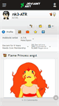 Mobile Screenshot of nk3-atr.deviantart.com