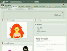Tablet Screenshot of nk3-atr.deviantart.com