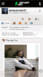 Mobile Screenshot of amauzume21.deviantart.com