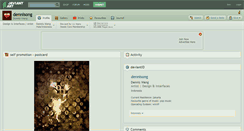 Desktop Screenshot of dennisong.deviantart.com