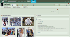 Desktop Screenshot of angelfacade.deviantart.com