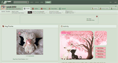 Desktop Screenshot of nerah3050.deviantart.com