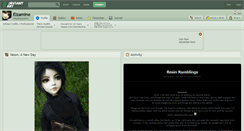 Desktop Screenshot of elzamine.deviantart.com