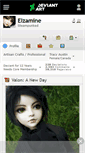 Mobile Screenshot of elzamine.deviantart.com