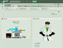 Tablet Screenshot of i-is-smart.deviantart.com