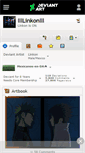 Mobile Screenshot of llllinkonlll.deviantart.com