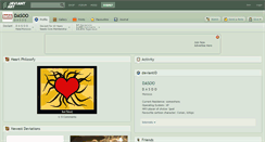 Desktop Screenshot of dasoo.deviantart.com