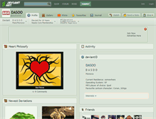 Tablet Screenshot of dasoo.deviantart.com