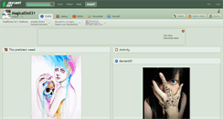 Desktop Screenshot of magicaldoll31.deviantart.com