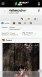 Mobile Screenshot of nathanlubian.deviantart.com