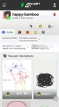 Mobile Screenshot of happy-bamboo.deviantart.com