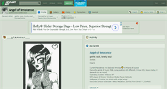 Desktop Screenshot of angel-of-innocence.deviantart.com