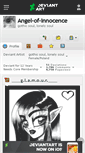 Mobile Screenshot of angel-of-innocence.deviantart.com