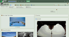 Desktop Screenshot of matt-wltr.deviantart.com