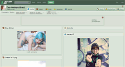 Desktop Screenshot of des-henkers-braut.deviantart.com