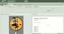 Desktop Screenshot of meesh23.deviantart.com