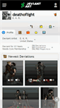 Mobile Screenshot of deathoflight.deviantart.com