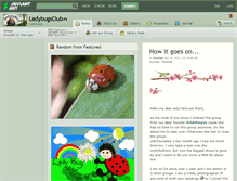 Tablet Screenshot of ladybugsclub.deviantart.com