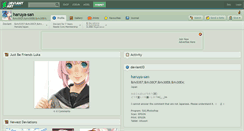 Desktop Screenshot of haruya-san.deviantart.com