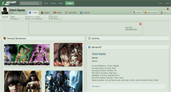 Desktop Screenshot of omni-dante.deviantart.com