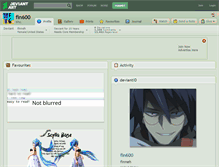 Tablet Screenshot of fin600.deviantart.com