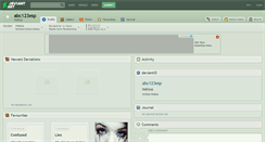Desktop Screenshot of abc123esp.deviantart.com