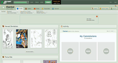 Desktop Screenshot of eisentod.deviantart.com