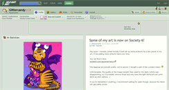 Desktop Screenshot of glittercandy.deviantart.com