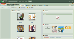 Desktop Screenshot of dutch-anime-lovers.deviantart.com