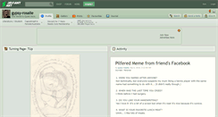 Desktop Screenshot of gypsy-rosalie.deviantart.com