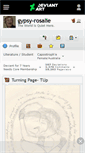 Mobile Screenshot of gypsy-rosalie.deviantart.com