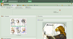 Desktop Screenshot of melkoshi.deviantart.com
