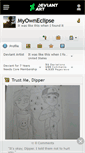 Mobile Screenshot of myowneclipse.deviantart.com