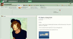 Desktop Screenshot of evilchick2007.deviantart.com