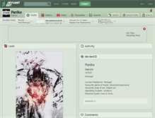 Tablet Screenshot of panike.deviantart.com