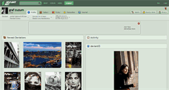 Desktop Screenshot of graf-zuzum.deviantart.com