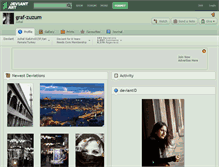 Tablet Screenshot of graf-zuzum.deviantart.com