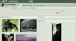 Desktop Screenshot of karyssvphotography.deviantart.com
