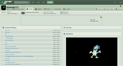 Desktop Screenshot of blueluigi123.deviantart.com