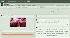 Desktop Screenshot of girlyclam.deviantart.com