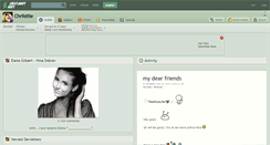 Desktop Screenshot of chriistiie.deviantart.com