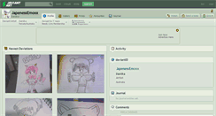 Desktop Screenshot of japenessemoxx.deviantart.com