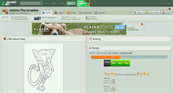 Desktop Screenshot of alexine-the-arcanine.deviantart.com