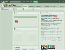 Tablet Screenshot of hamrp-da.deviantart.com