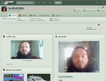 Tablet Screenshot of calebjezreel.deviantart.com