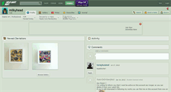 Desktop Screenshot of milkyhead.deviantart.com