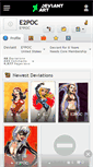 Mobile Screenshot of e2poc.deviantart.com